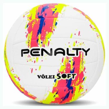 Imagem de Bola Voleibol SOFT bco/pnk/amr - Penalty