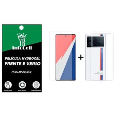 Imagem de Película Hydrogel HD Frente E Verso para Vivo IQOO 9 Pro - YR InfoCell