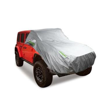 Imagem de REPAIROCK Capa frontal para metade do carro impermeável 280 x 120 cm ao ar livre meia capa para carro filme alumínio algodão tom prata auto peças de reposição