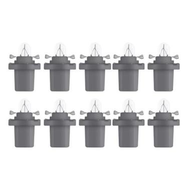 Imagem de Kit 10 Lampada Painel 24v Caminhão Base Cinza 1.2w 2741mf - GAUSS