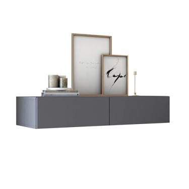 Imagem de Aparador Eros Suspenso 90cm Cinza