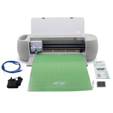 Imagem de OFF CUT OFF-P3 Branca – Máquina de Recorte com Bluetooth, Bivolt, Compatível com iOS, Android e Windows. Ideal para Artesanato e DIY. Corta Papel, Vinil, EVA e Mais, 10592.