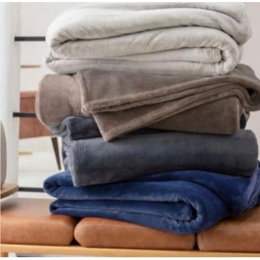 Imagem de Cobertor Aveludado Soft 500 Corttex Antialérgico Grosso, Bege, Queen 2