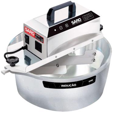 Imagem de Panela De Indução Mexedora Doceira 10 Litros Frequência 50-60hz Pa10pi Saro Bivolt