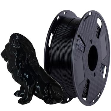 Imagem de CC3D PETG Plus Filamento Preto 1KG 1,75 mm Filamento de Impressora 3D FDM Materiais de Impressão 3D PETG Filamento Preto 5 vezes Dureza
