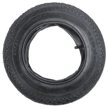 Imagem de Kit Pneu Aro 8 3.25 X 8 2 Lonas Carriola C/ Câmara 4 Unidades - CARGO