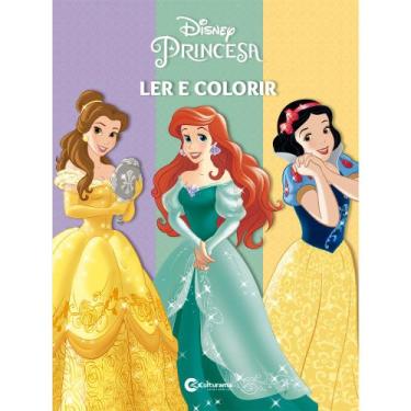 Imagem de Livro - Ler e Colorir Princesas B
