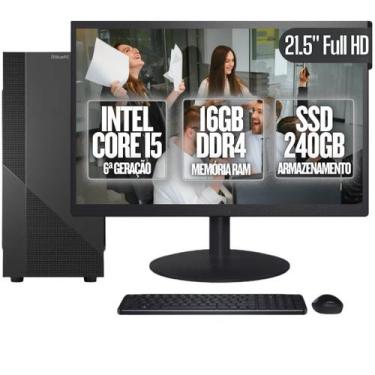 Imagem de Computador Completo BluePC Task Intel Core i5 6ª Geração 16GB DDR4 SSD