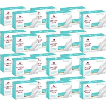 Imagem de 10UN Sabonete Vegetal Leite Aveia Hipoalergenico 90g Davene (10)