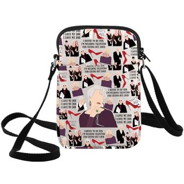 Imagem de WZMPA Bolsa tiracolo Miranda Miranda Citação Presente Andy & Emily Merchandise Miranda & Andy, I Love My Job Cb, Ajuste