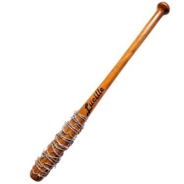 Imagem de Taco de Beisebol Lucille – Edição Premium em Madeira Nobre de Angico com Arame Farpado Galvanizado Inspirado em um dos objetos mais icônicos da cultura Pop