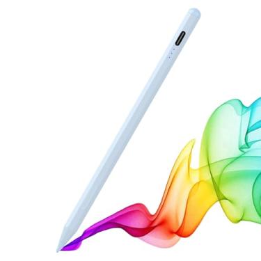 Imagem de Caneta Stylus para Apple iPad Pro 13/12.9/11 polegadas, iPad Air M3/M2 2025 13/11 polegadas, iPad Pro Pencil 3/4/5/6ª geração, iPad 11ª a 6ª geração, compatível (2018-2025) com carregamento rápido e