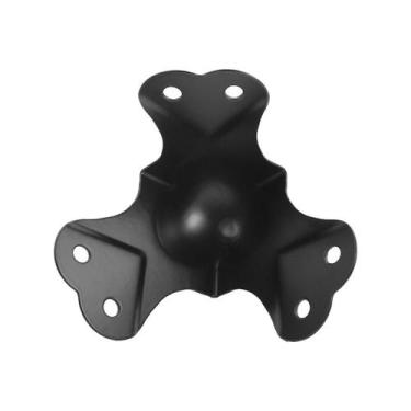 Imagem de Kit 72 canto bola grande preta yr3102 black - HARD CASE, 3 meses