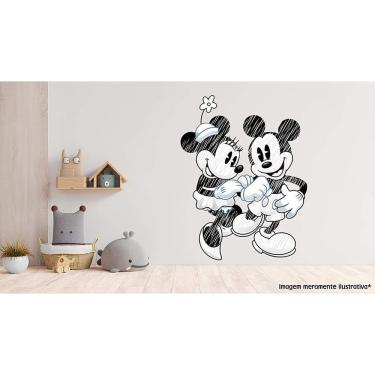Imagem de Adesivo De Parede Mickey E Minnie Mod22