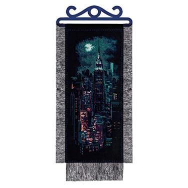 Imagem de RIOLIS - New York at Night 1992, kits de ponto cruz 15 x 12¼, kits de ponto cruz para iniciantes e avançados, kit de costura cruzada para adultos, kit de costura com bordado