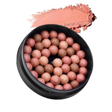 Imagem de Blush Em Creme - Aplicador De Blush Em Com Bolas Leve,Produtos De Beleza Para Iluminar Contornar E Realçar Pele Madura Em Ocasiões Especiais Ou Diárias