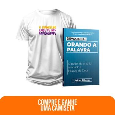 Imagem de Kit Expressão da Palavra  Devocional Orando a Palavra + Camiseta Crist