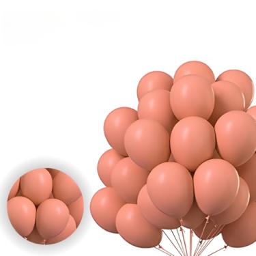 Imagem de 200 Bexiga 6,5 Polegadas + Bomba de Encher Balão de Festa Decoração(Rosé)