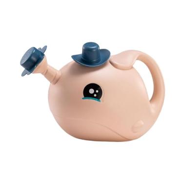 Imagem de IEUDNS Regador infantil, bebedouro portátil em formato de baleia, regador de plantas, pequeno de jardim para pátio, Rosa, L