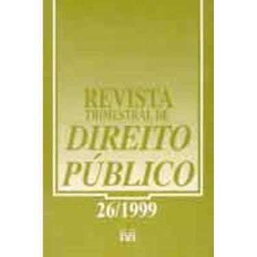 Imagem de Revista Trimestral De Direito Publico Ed. 26
