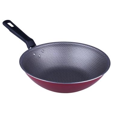 Imagem de Frigideira Wok 24cm Antiaderente Loreto Tramontina 20395/724 Vermelha