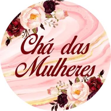 Imagem de Painel Festa Redondo C/Elastico 1,50m Chá das Mulheres (CHMULH005)