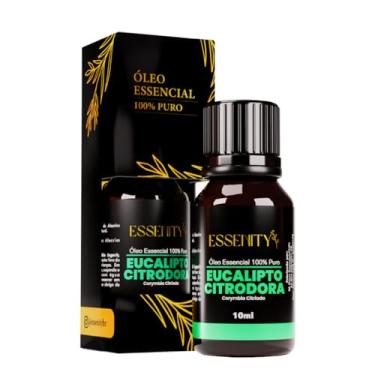 Imagem de Óleo Essencial de Eucalipto Citriodora 10ml 100% Puro – Antisséptico, Respiratório, Repelente Natural, Relaxamento, Aromaterapia – ESSENITY