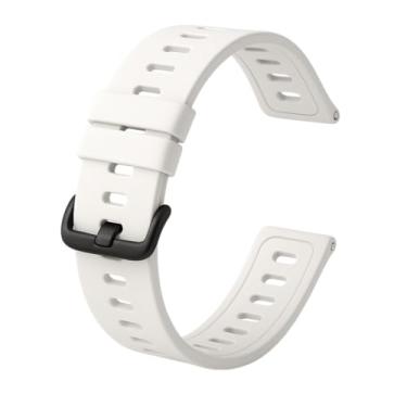 Imagem de Pulseira Nandos-Store compatível com Amazfit GTR 42MM / GTS/GTS 2 / GTS 2 mini/GTS 4 mini (Branca)