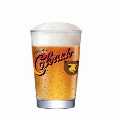 Imagem de Ruvolo, Copo Cerveja Colorado, Copo de Vidro para Cerveja 350ml