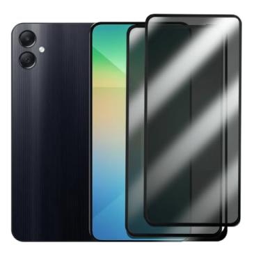 Imagem de Kit 2 Películas de Vidro 3D Privacidade Anti-Spy para Samsung Galaxy A06, Proteção Total da Tela, Anti Impacto