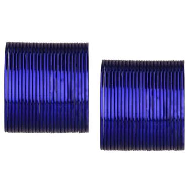 Imagem de Efulgenz Pulseiras de metal para mulheres, joias indianas, conjunto de duas dúzias de braceletes de liga brilhante simples e brilhante, conjunto de pulseiras de bollywood para noivas, acessórios de bijuteria para mulheres, 2-4, Metal, não conhecido