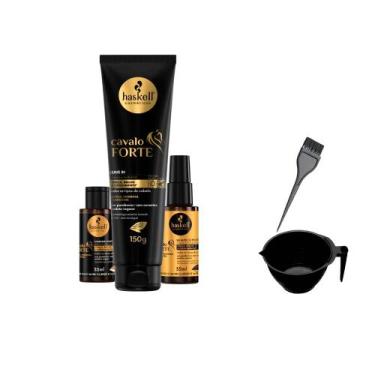 Imagem de Kit Haskell Cavalo Forte Leave Complexo Selante +Cumbuca