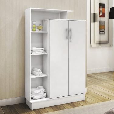 Imagem de Armário Multiuso Elite com Chave Branco Demóbile