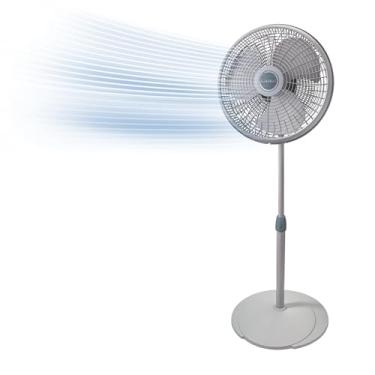 Imagem de Lasko Ventilador de pedestal de desempenho de 40,64 cm, branco, 1
