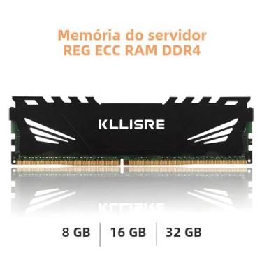 Imagem de Memória RAM DDR4 para Servidor - 8GB, 16GB, 32GB, 64GB (2133MHz/2400MH
