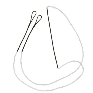 Imagem de Cordas de arco para tiro com arco - AMO 142 cm em 12 fios, corda de substituição para arco recurvo para arco longo tradicional, Fast Flight Plus Bow String para arco recurvo, equipamento universal de