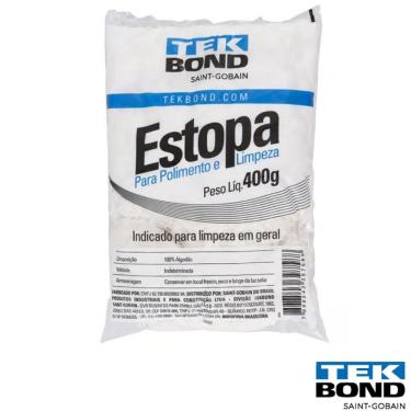Imagem de Lim7588 - Estopa Para Polimento Limpeza 400G - Universal - Tekbond
