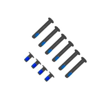 Imagem de Zahara 10 peças de substituição de parafusos de capa inferior inferior preta para Lenovo Legion 5 Pro-16ARH7H 82RG