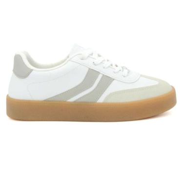 Imagem de Tênis Feminino Vizzano Casual Sneaker, Off white, 35