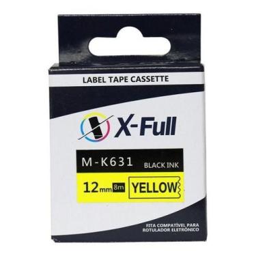 Imagem de Fita Compatível Rotuladora Brother 12Mm Mk631 Pt-80 PT-M95 - IMPORTED 