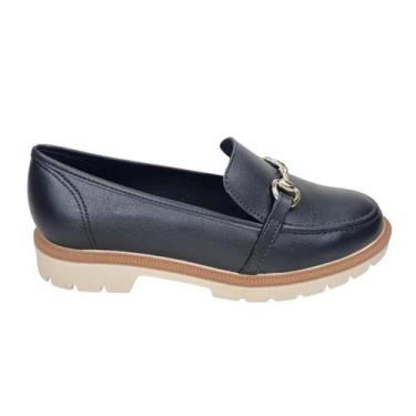 Imagem de Sapato Oxford Feminino Beira Rio 4283.204, Preto, 36