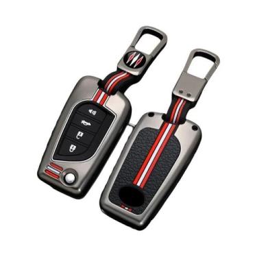 Imagem de Capa De Chave De Carro Em Liga De Zinco Para Toyota Auris Corolla Aven