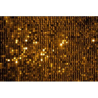 Imagem de Painel de Lona Shimmer Wall Lantejoulas e Brilho Dourado - Fabrika de 