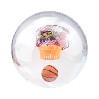 Imagem de Novo brinquedo de basquete portátil estranho com luzes gritando música