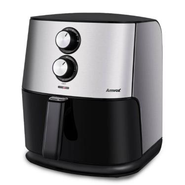 Imagem de Air Fryer 7L 1500W Amvox ARF 1565 Tamanho Familia Inox 110V