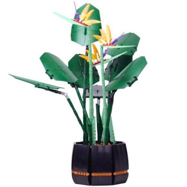 Imagem de Blocos De Montar Flor Ave Do Paraiso Cbs1172 - Castela - Castela Brasi