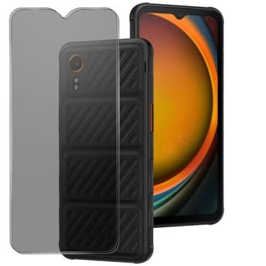 Imagem de TNKISRY Protetor de tela de privacidade de vidro temperado para Samsung Galaxy Xcover 7 Pro [6,6 polegadas] [2 unidades] [dureza 9H] [Proteja a tela do seu telefone]