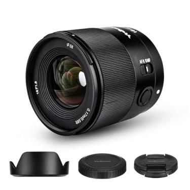 Imagem de Lente YONGNUO YN16 mm F1.8S ultra grande angular Prime para câmeras Sony E-Mount Mirrorless /16 mm F1.8 grande abertura/foco automático APS-C lente de armação para Sony ZV-E10, A7III A7RIII, A6700
