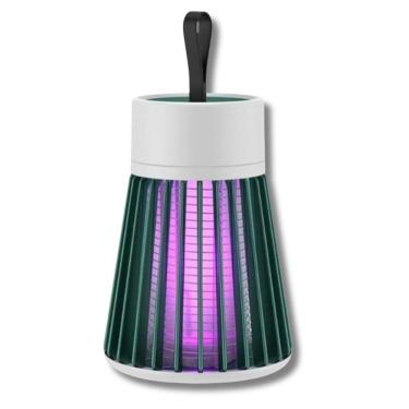 Imagem de Luminária Mata Mosquito Elétrica UV Silenciosa | Armadilha Repelente Contra Pernilongo, Insetos e Moscas | Ecológica, Portátil, Sem Produtos Químicos, Ideal para Quarto, Sala e Escritório