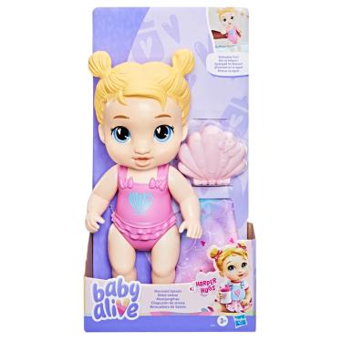Imagem de Boneca Baby Alive Sereia Loira G1477 - Hasbro